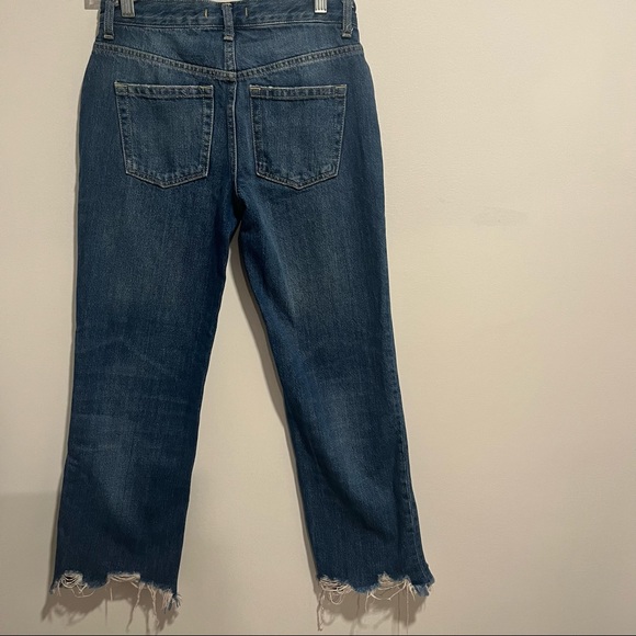 FREE PEOPLE Maggie Mid-Rise Straight-Leg Jeans - Picture 11 of 15
